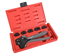 CRESCENT RATCHETING CRIMPING TOOL SET 10 PIECE 